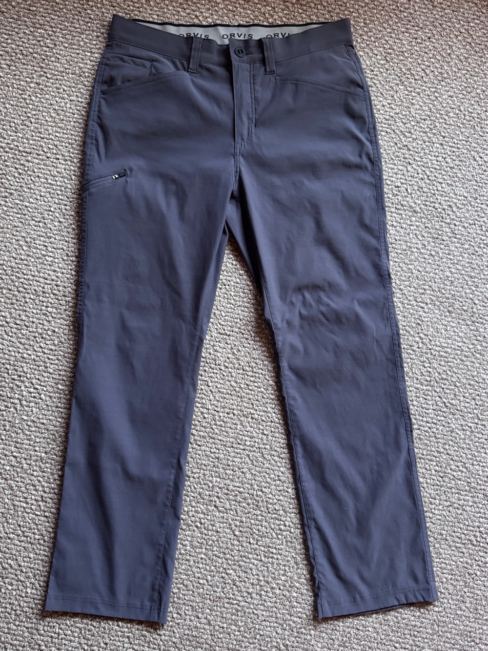 Orvis Men's Charcoal Stretch Performance Pants